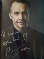 My autograph from Paul. Blackthorne.